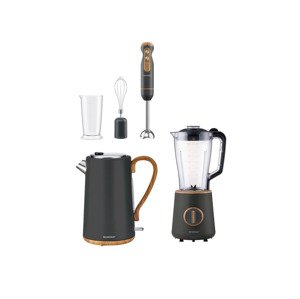 Silvercrest® Kitchen Tools Sada kuchyňských spotřebičů, 3dílná, šedá