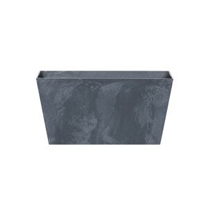 Prosperplast Květináč Tubus Case Effect, antracitová (40 x 21,6 x 20 cm, antracitová)