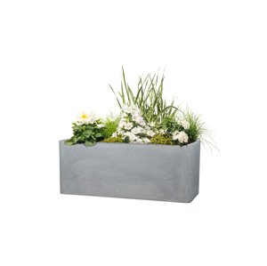 Scheurich Květináč Cube Box (Stony Grey, Länge 60 cm)