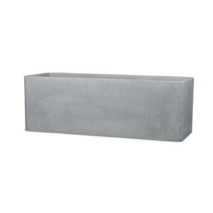 Scheurich Květináč Cube Box (Stony Grey, Länge 80 cm)