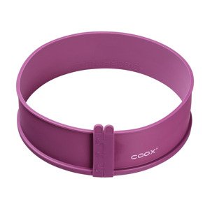 Coox Silikonová forma na pečení s porcelánovým dnem (26 cm fialová)