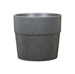 Scheurich Květináč Groove Plus (karbonová)