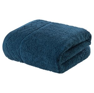 Livarno home Froté ručník s BIO bavlnou, 50 x 100 cm, 450 g/m2 (petrolejová)