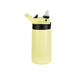 Livarno home Dvoustěnná nerezová láhev na pití 400 ml (zelená)
