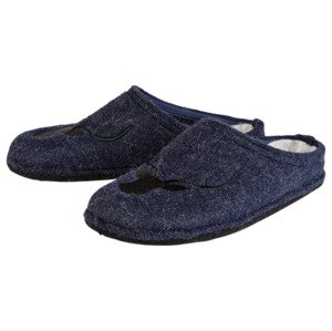 Livergy® Pánská domácí obuv (42, navy modrá)