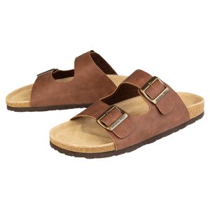 Livergy® Pánské pantofle (41, hnědá)