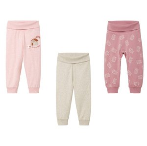 lupilu® Dívčí kalhoty „Jogger“ s BIO bavlnou