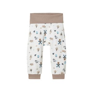 lupilu® Chlapecké kalhoty „Jogger“ s BIO bavlnou (86/92, bílá)