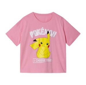 Dívčí triko (Pokémon růžová, 146/152)