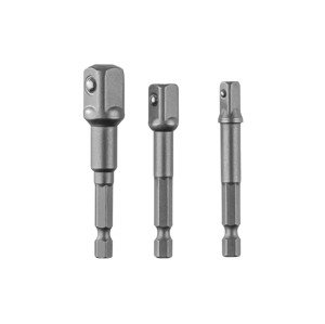 Parkside® Držák bitů / Sada čtyřhranných adaptérů / Sada bitů pro sádrokarton (sada čtyřhranných adaptérů, 3dílná)