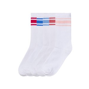 pepperts!® Dívčí ponožky, 5 párů (bílá/růžová/modrá, 31/34)