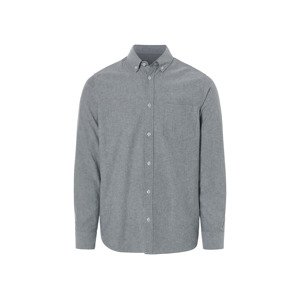 Livergy® Pánská volnočasová košile (S (37/38), tmavě zelená)