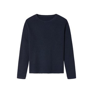 pepperts!® Chlapecké triko s dlouhými rukávy (134/140, navy modrá)