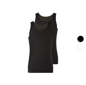 Livergy® Pánský nátělník s BIO bavlnou, 2 kusy