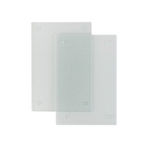 Livarno home Skleněné kuchyňské prkénko (malé/transparentní)
