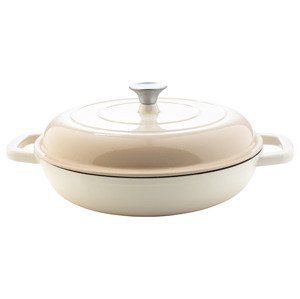 Livarno home Litinová servírovací pánev, Ø 30 cm (béžová)