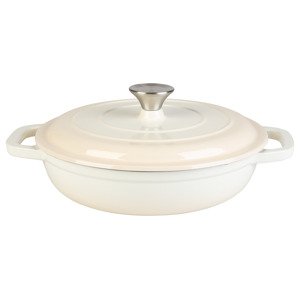 Livarno home Litinová servírovací pánev, Ø 25 cm (béžová)