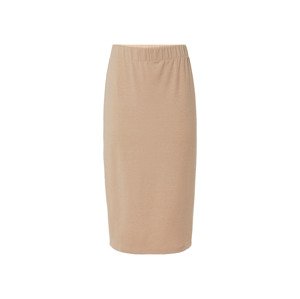 esmara® Dámská midi sukně (béžová, XS (32/34))