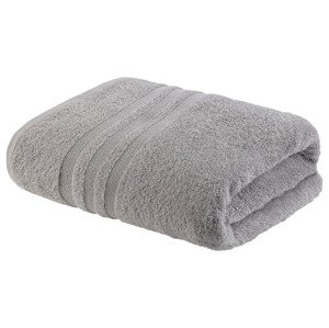 Livarno home Froté osuška, 70 x 140 cm, 450 g/m2 (šedá)