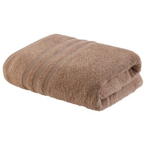 Livarno home Froté osuška, 70 x 140 cm, 450 g/m2 (hnědá)