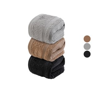 Livarno home Ručník pro hosty, 30 x 50 cm, 450 g/m2, 2 kusy