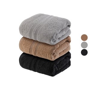 Livarno home Froté ručník, 50 x 100 cm, 450 g/m2, 2 kusy