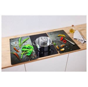 Livarno home Skleněná krycí deska na varnou desku, 2 kusy (koření)