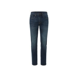 Livergy® Pánské džíny "Slim Fit" (48 (32/32), tmavě modrá)