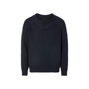 Livergy® Pánský pletený svetr (L (52/54), navy modrá)