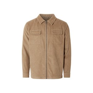 Livergy® Pánská manšestrová bunda (XL (56/58), béžová)