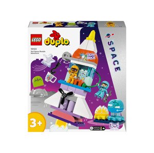 Lego® Duplo® 10422 Vesmírné dobrodružství s raketoplánem 3 v 1