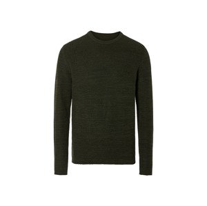 Livergy® Pánský úpletový svetr (M (48/50), zelená)