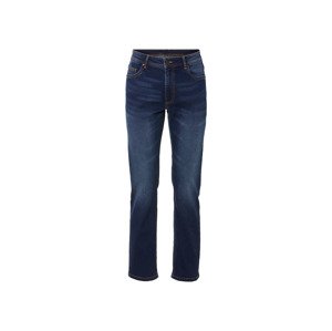 Livergy® Pánské džíny "Straight Fit" (48 (32/32), tmavě modrá)