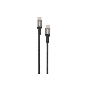 Tronic® Nabíjecí a datový kabel (zástrčka USB 2.0 typu C na typ C, černá)