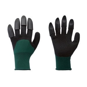 Parkside® Zahradní rukavice s plastovými drápy (10, zelená/černá)
