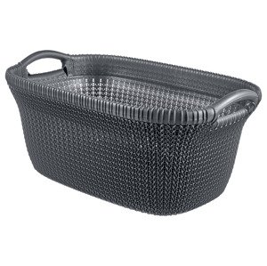 Curver Koš na prádlo Knit, 40 l (antracitová)