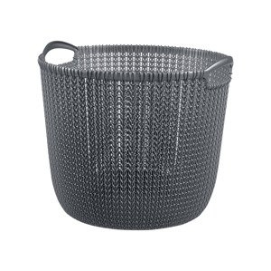 Curver Košík Knit, 30 l (antracitová)