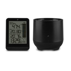 Auriol® Bezdrátová meteostanice s měřením množství srážek (černá)
