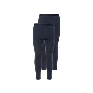 Livergy® Pánské spodní kalhoty, 2 kusy (6/L, navy modrá)