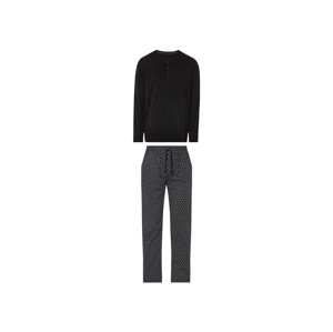 Livergy® Pánské pyžamo (XL (56/58), černá)