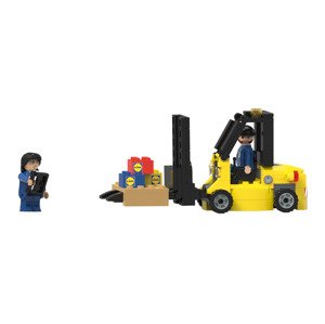 Playtive Clippys Stavebnice "S" (vysokozdvižný vozík Lidl)