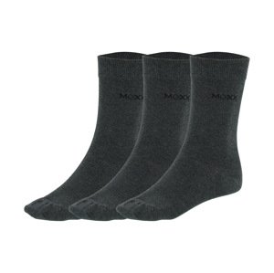 Mexx Pánské ponožky, 3 páry (39/42, antracitová)