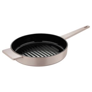 Masterpro Litinová grilovací pánev Eternal, Ø 25 cm (béžová)