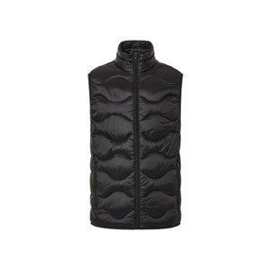 Livergy® Pánská prošívaná vesta (M (48/50), černý)