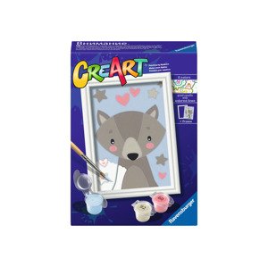 Ravensburger Malování podle čísel (Roztomilý vlk)