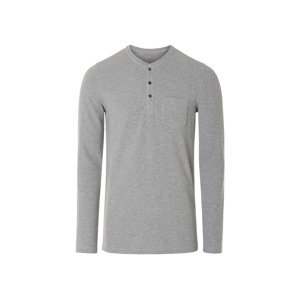 Livergy® Pánské triko s dlouhými rukávy (XL (56/58), šedá)
