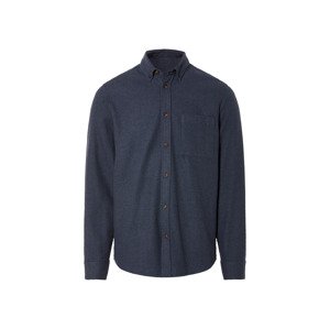 Livergy® Pánská flanelová košile (M (39/40), modrá)