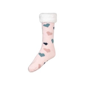 esmara® Dámské hřejivé ponožky (35/38, světle růžová)