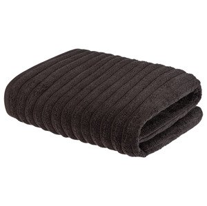 Livarno home Froté osuška, 100 x 150 cm, 500 g/m2 (černá)