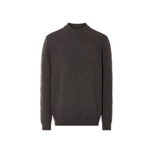 Livergy® Pánský úpletový svetr (XL (56/58), hnědá)